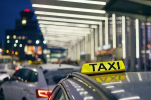 ordering taxi online