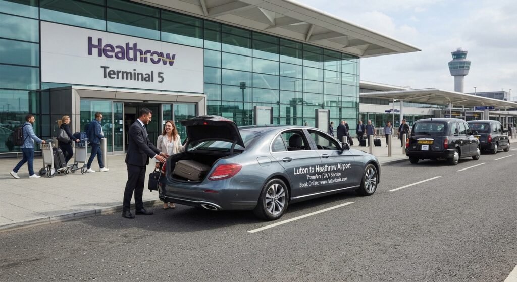 LUTON TO HEATHROW TAXI